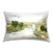 Atmospheric Stream Landscape Design by Victoria Barnes Throw Pillow